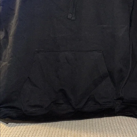 BNWOT ASSHOLES LIVE FOREVER Black Graphic Hoodie LARGE - Picture 3 of 4
